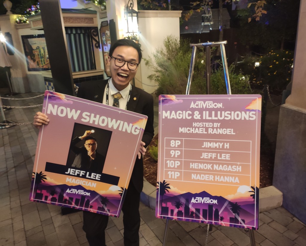 Hired as a featured performer for Activision