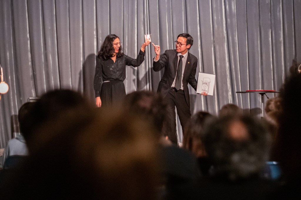 Stage show at the Velaslavasay Panorama in LA